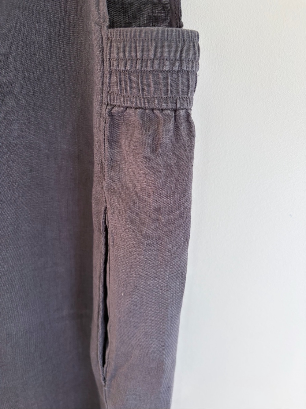 COS Sleeveless Wide-Leg Linen Jumpsuit in Dark Gray, S - Picture 11 of 16